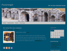 Tablet Screenshot of meinfeuerengel.net